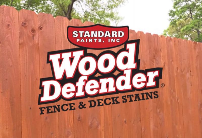 Fence Staining near Aubrey